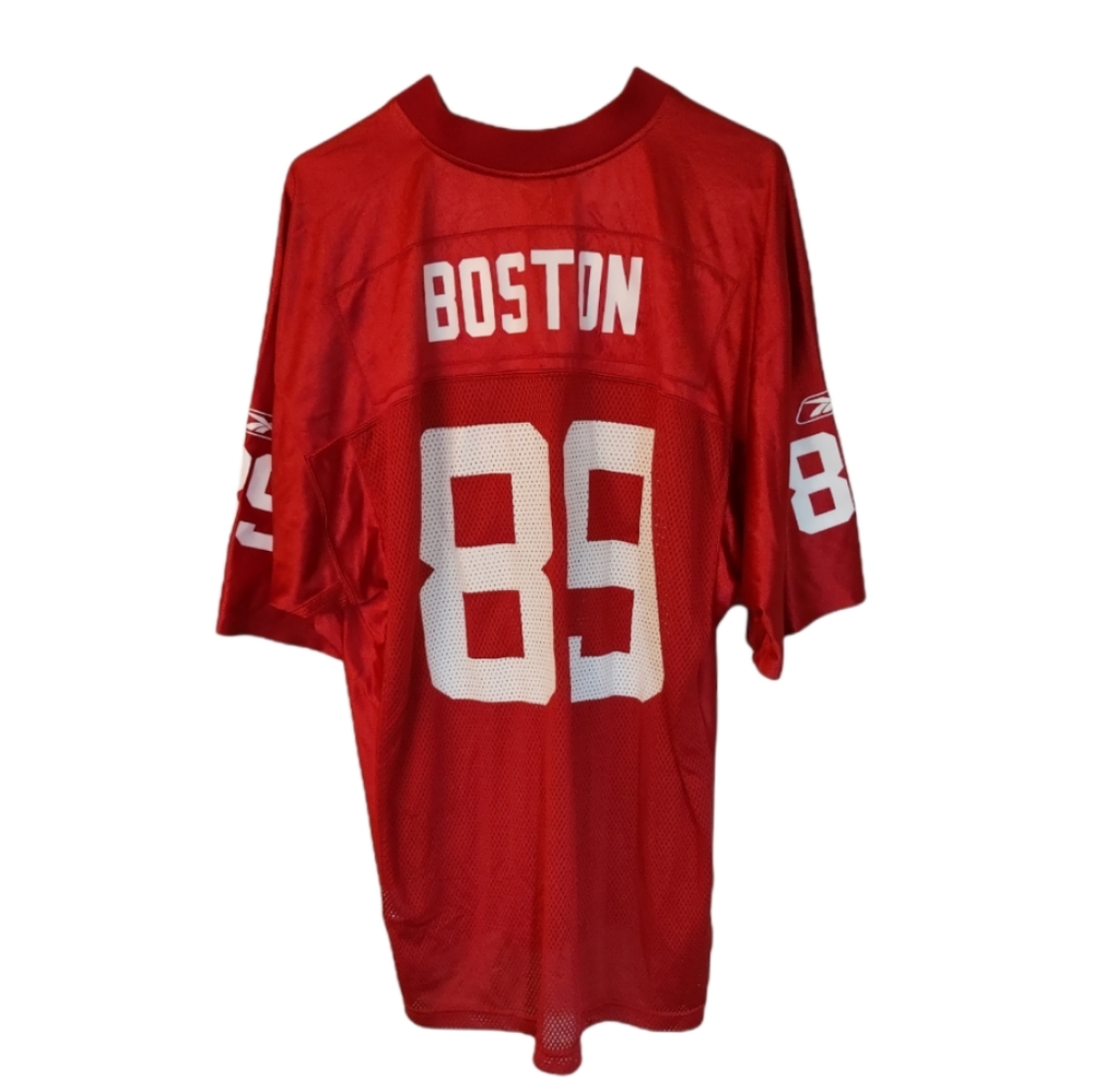 Arizona Cardinals David Boston Jersey Reebok Large Vintage Home Red Throwback